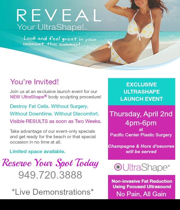 Exclusive UltraShape® Launch Event in Orange County